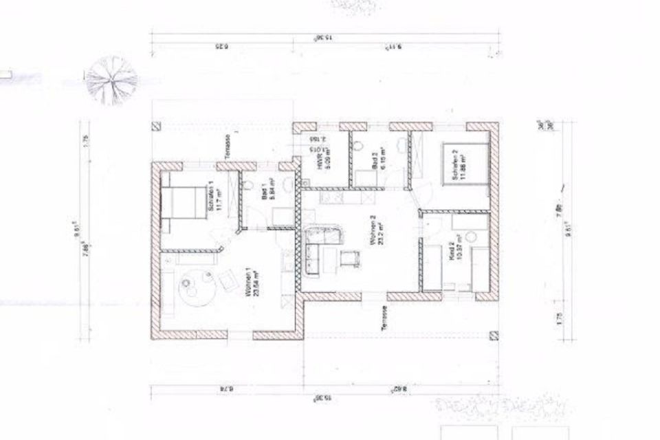 erienwohnung Grimnitzsee Grundriss, Foto: Grita Kiewitt, Lizenz: Grita Kiewitt